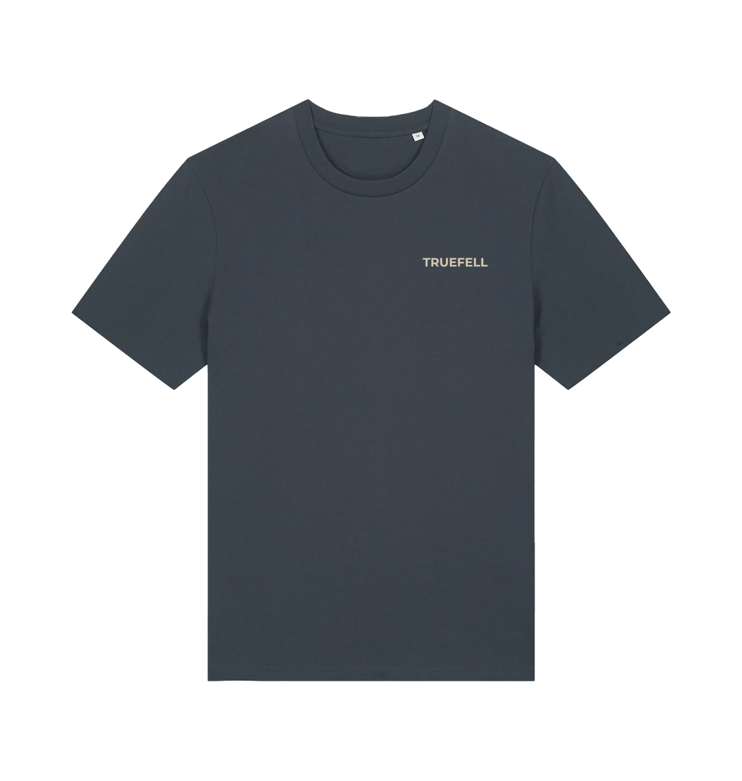 India Ink Grey Printed T-shirt
