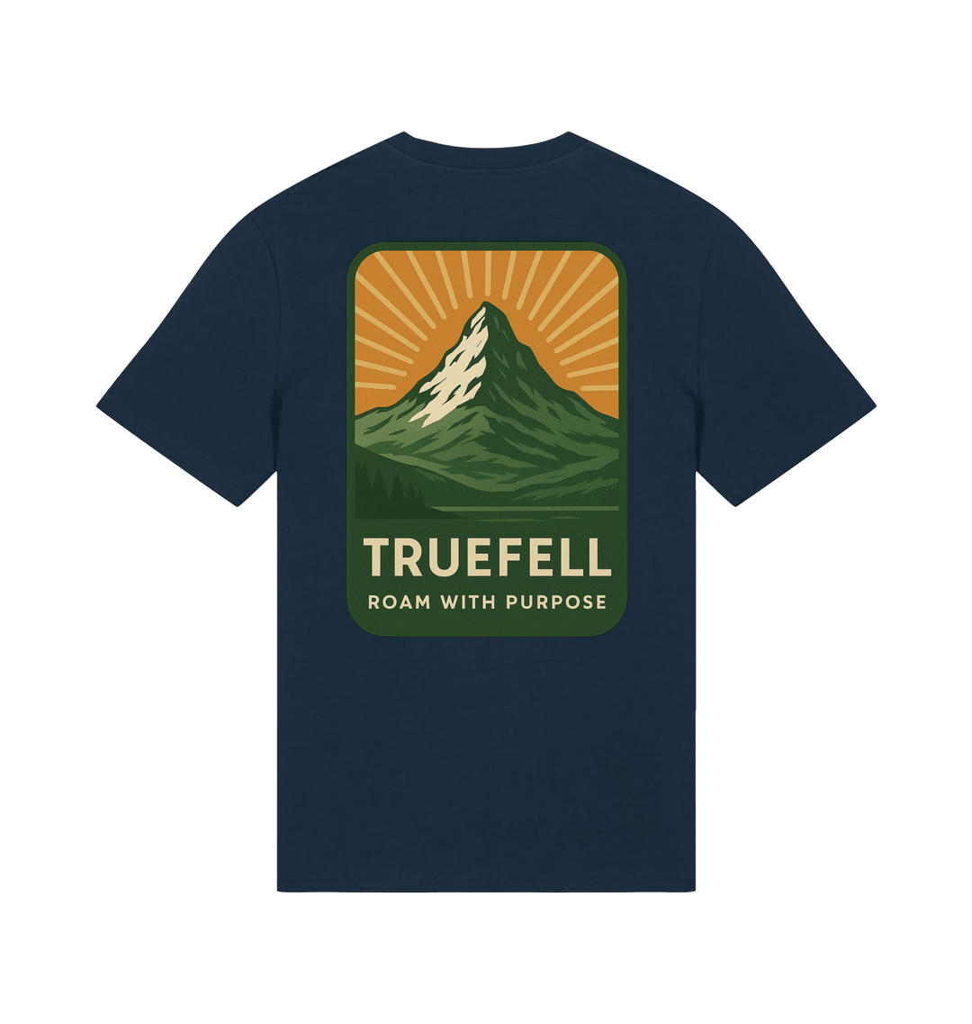 French Navy Printed T-shirt