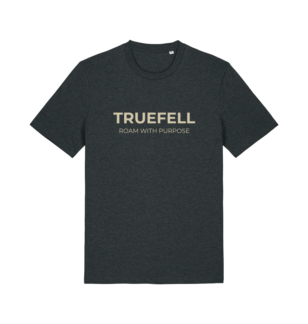 Dark Heather Grey Printed T-shirt