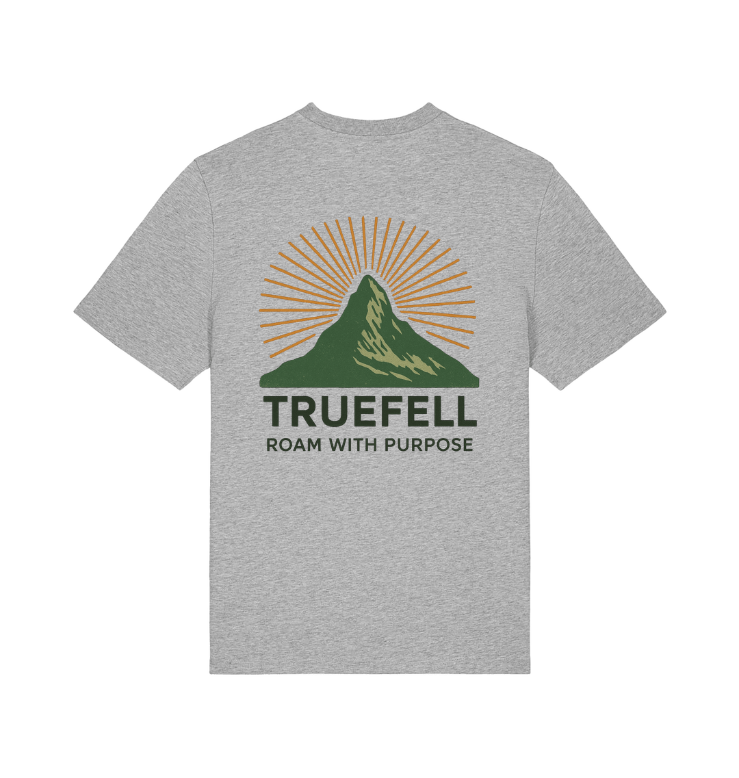 Heather Grey Printed T-shirt