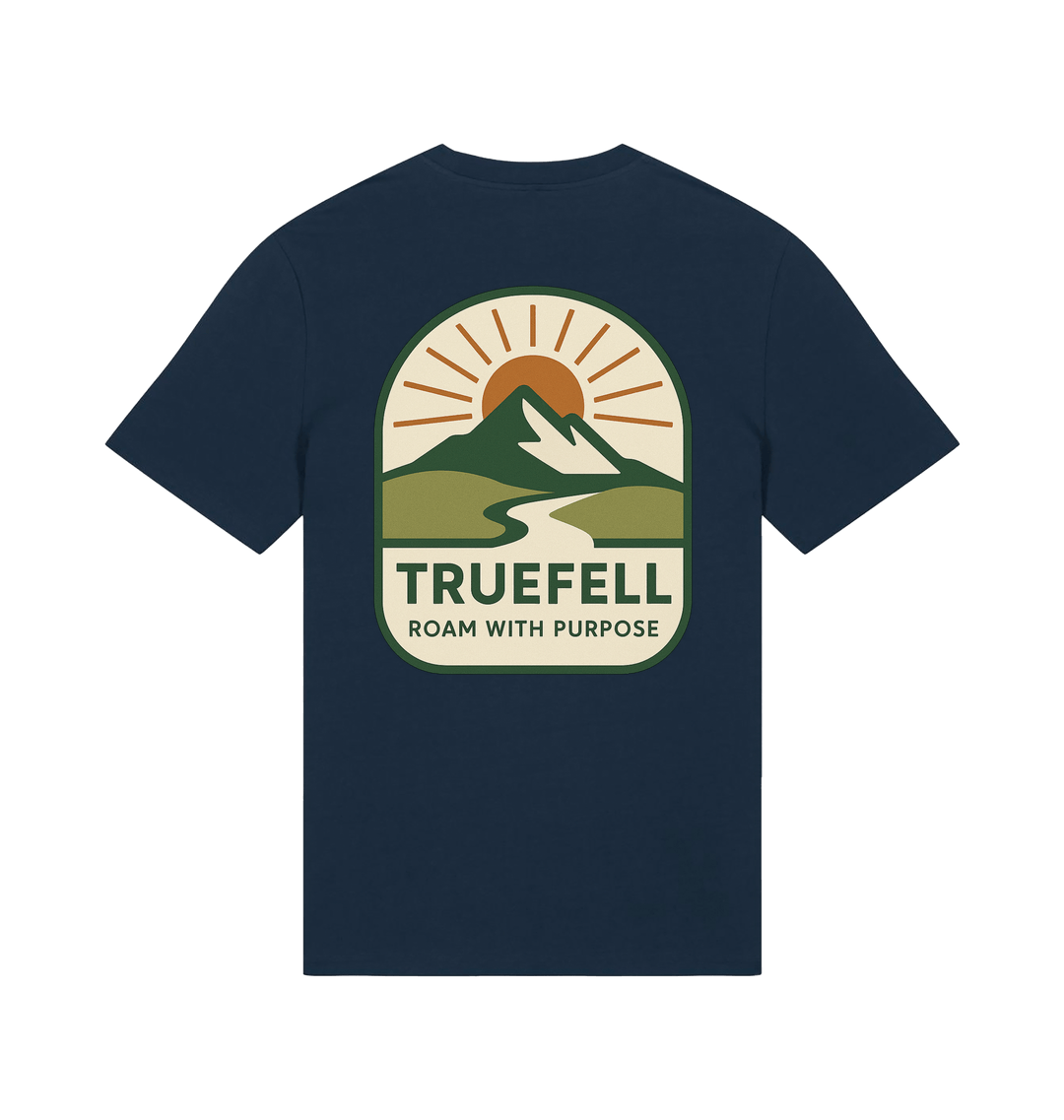 French Navy Printed T-shirt