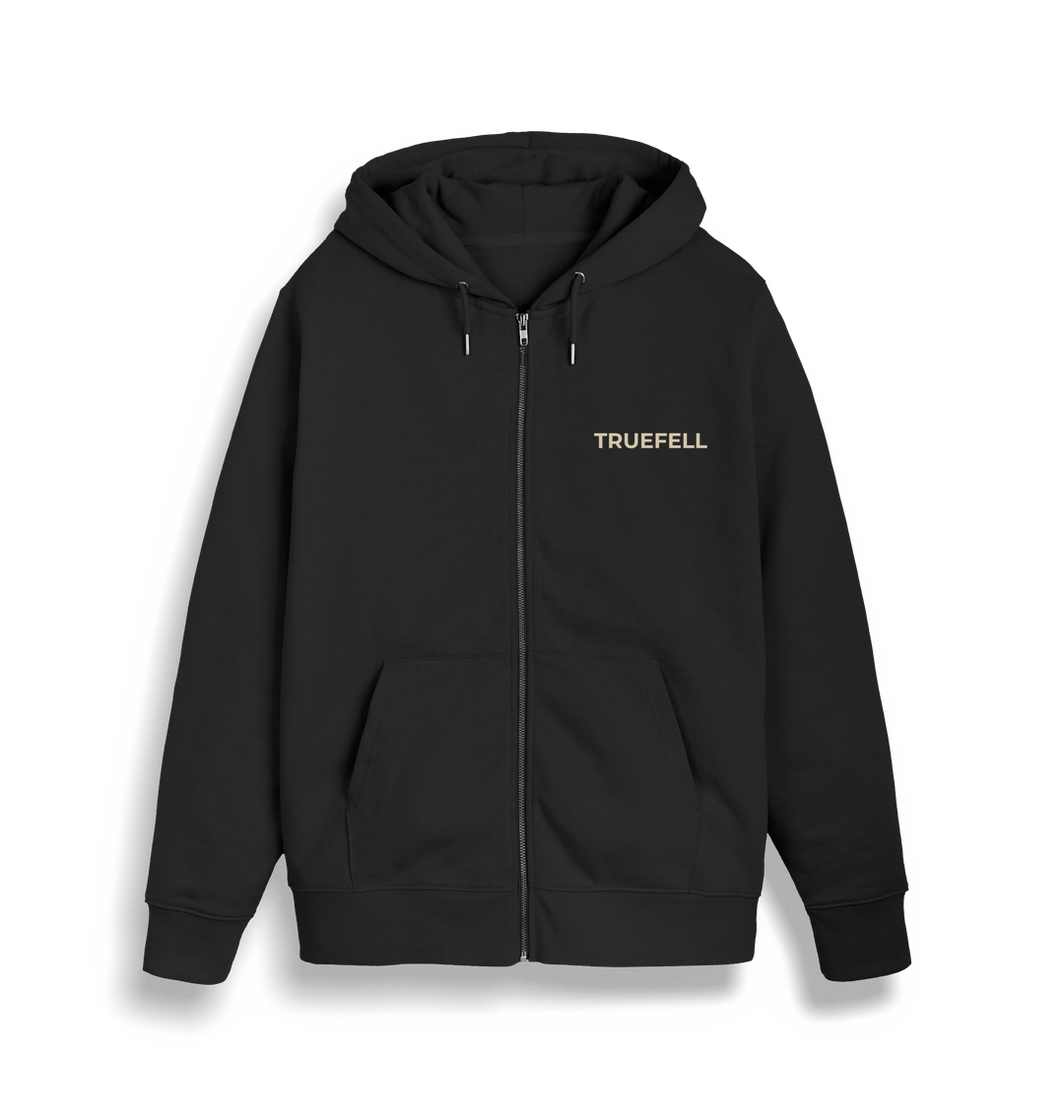 Black Printed Hoody