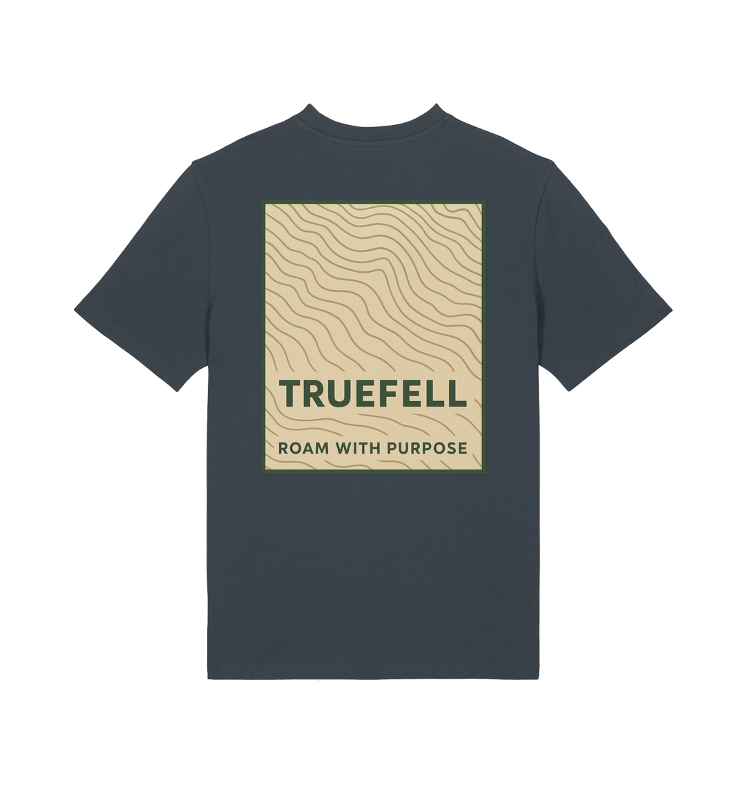 India Ink Grey Printed T-shirt