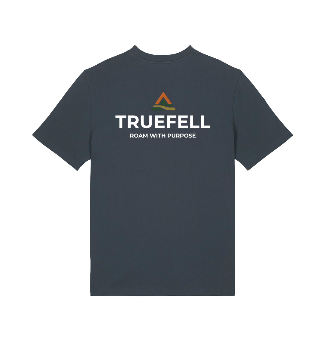 India Ink Grey Printed T-shirt