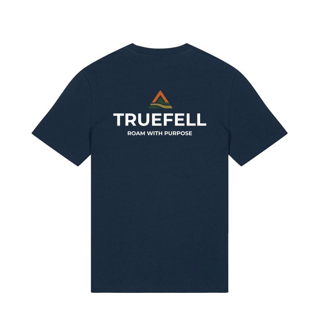French Navy Printed T-shirt