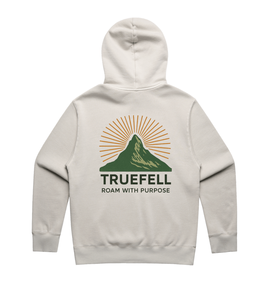 Faded Bone Printed Hoody