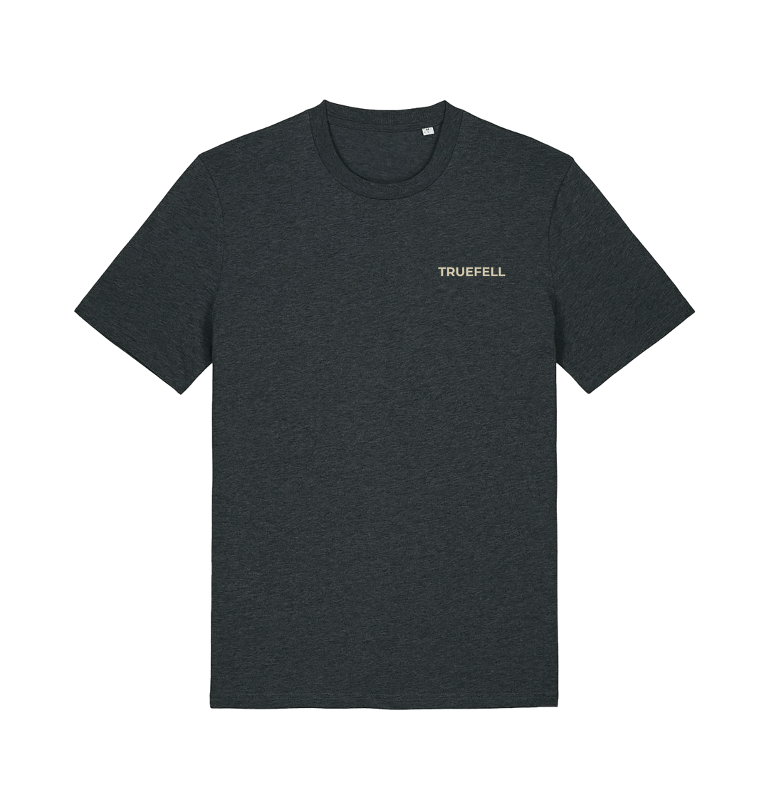 Dark Heather Grey Printed T-shirt