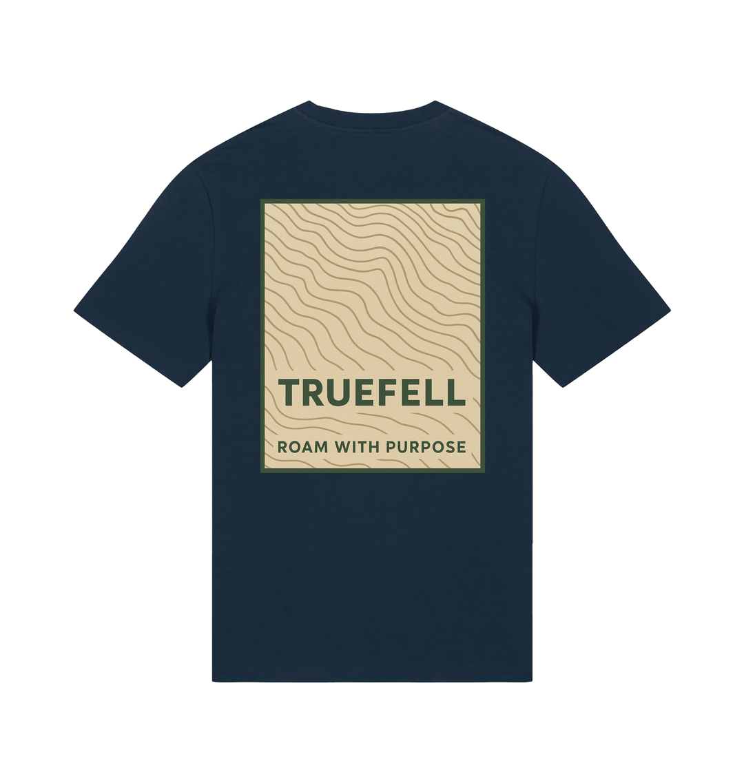 French Navy Printed T-shirt