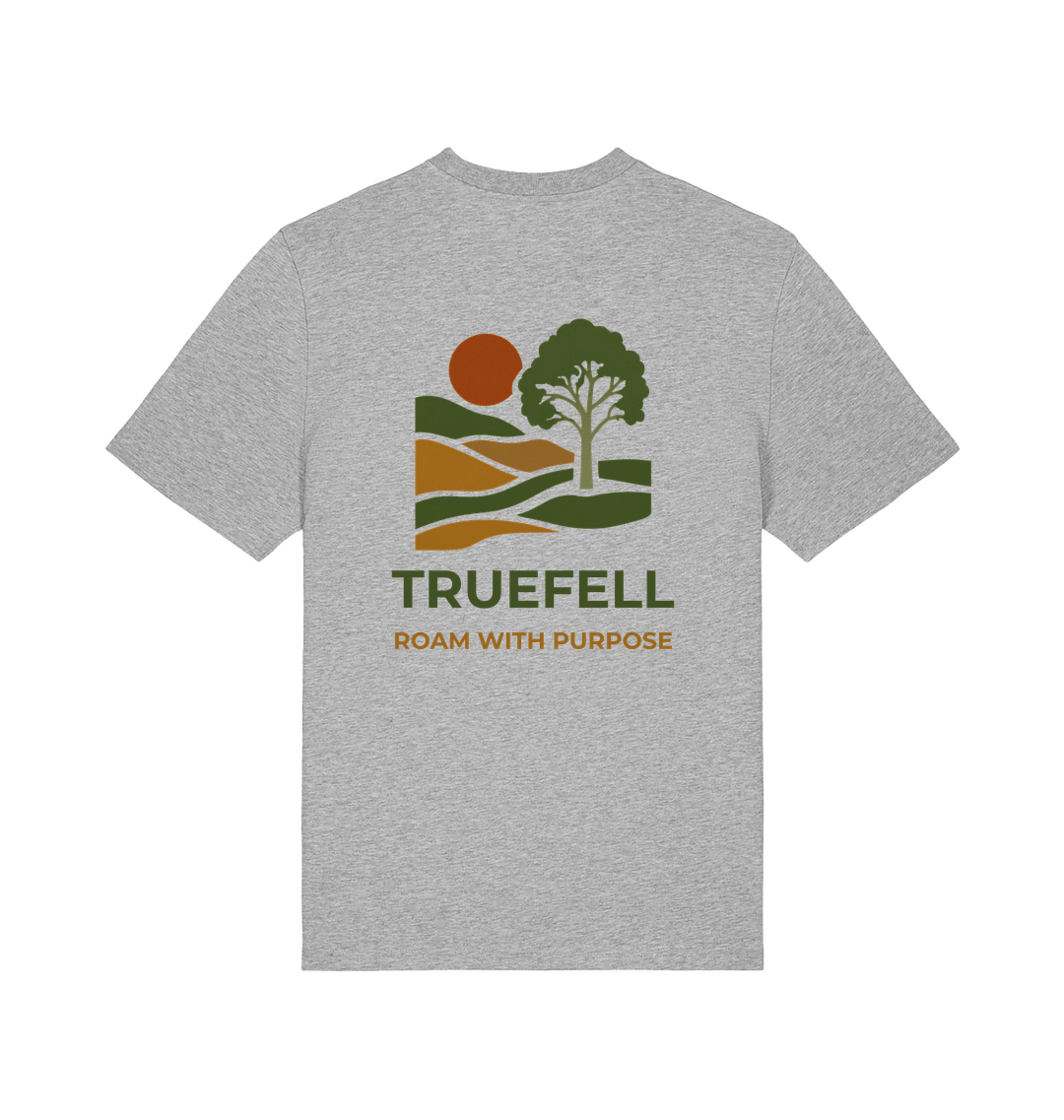 Heather Grey Printed T-shirt