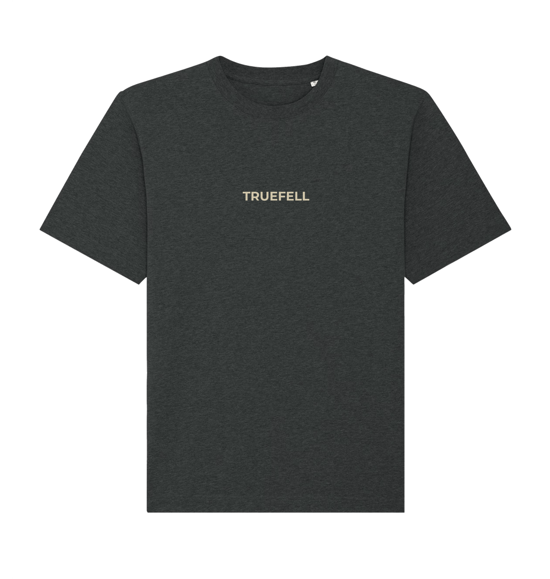 Dark Heather Grey Printed T-shirt