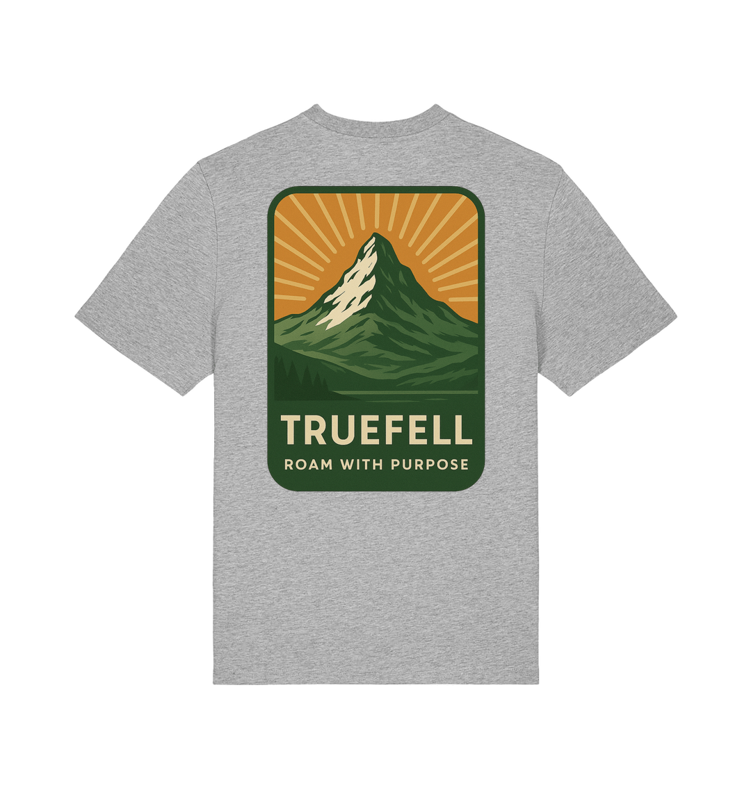 Heather Grey Printed T-shirt