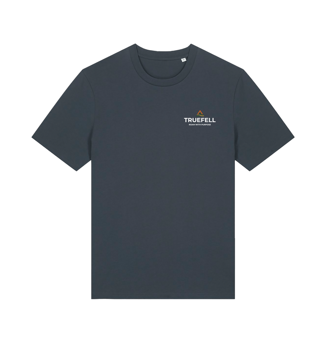 India Ink Grey Printed T-shirt