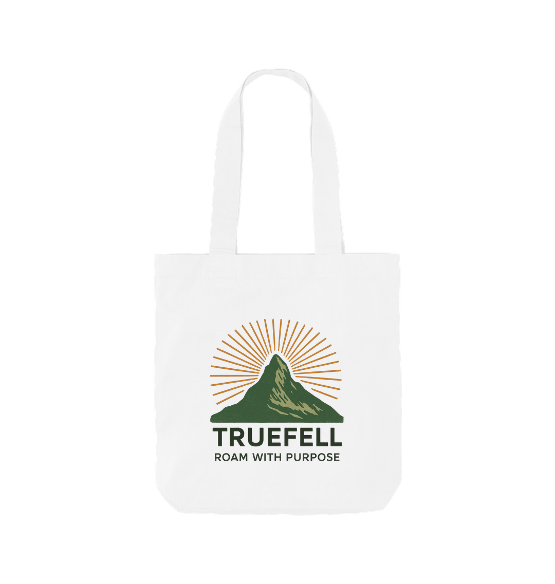 White Printed Bag