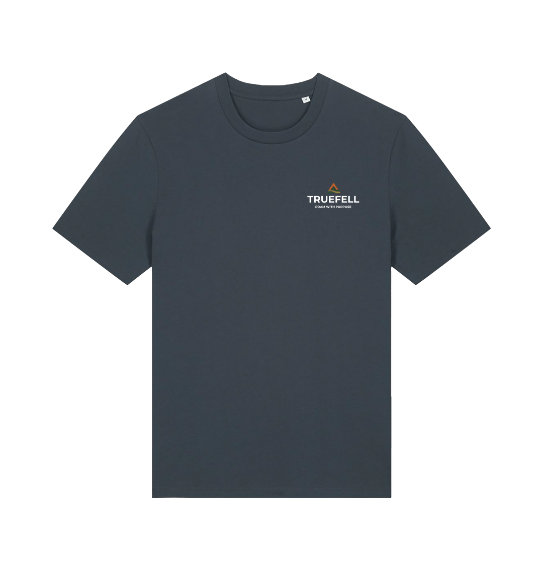 India Ink Grey Printed T-shirt