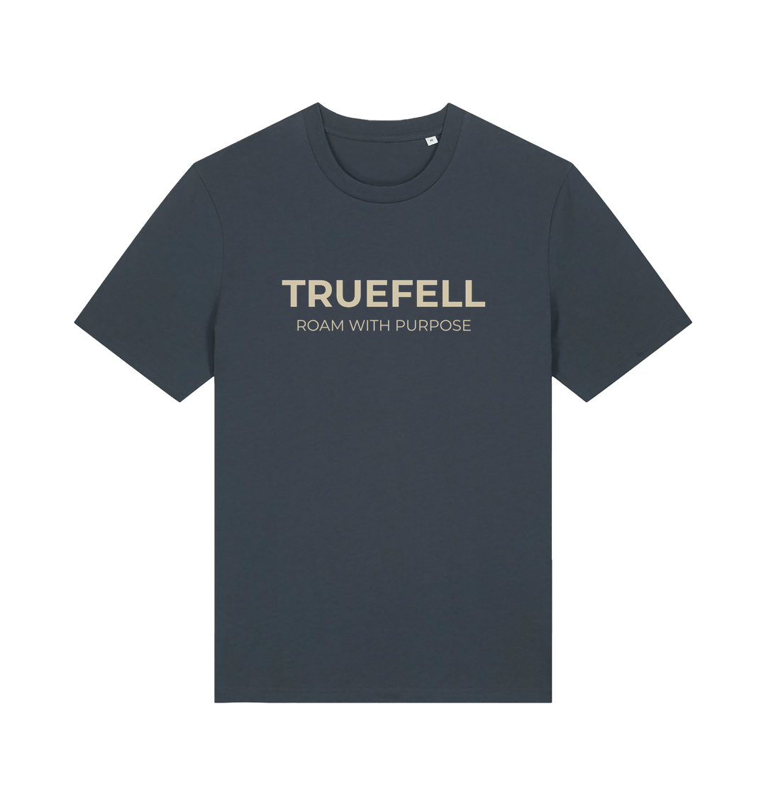 India Ink Grey Printed T-shirt