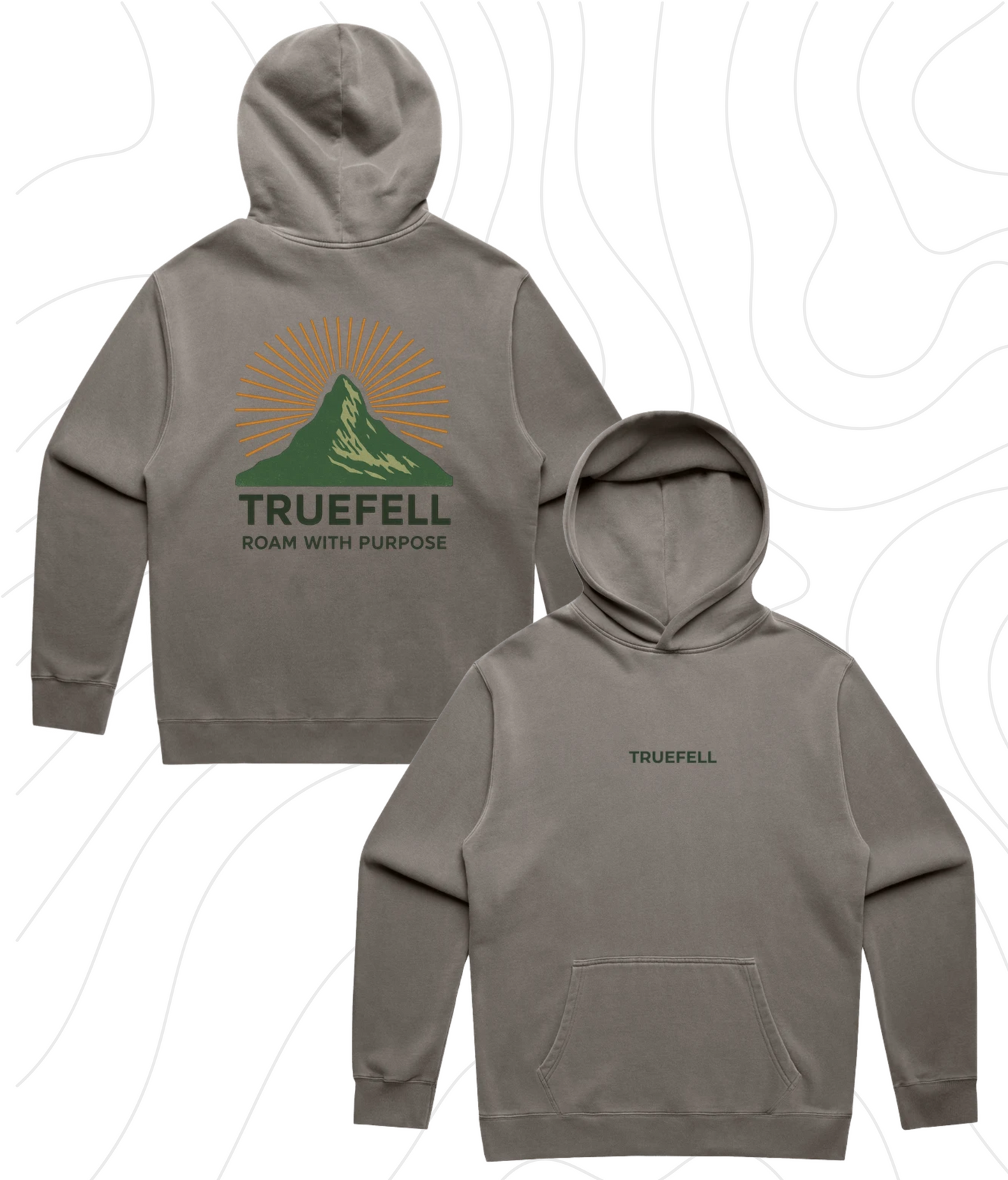 Core Pullover Hoodie – Sunburst Edition
