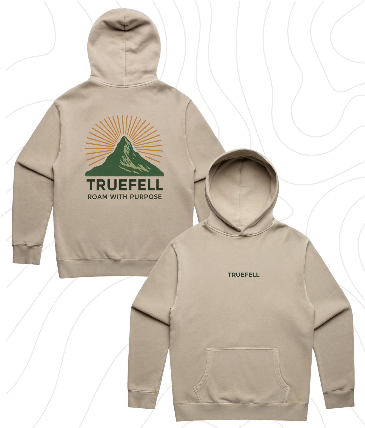 Core Pullover Hoodie – Sunburst Edition