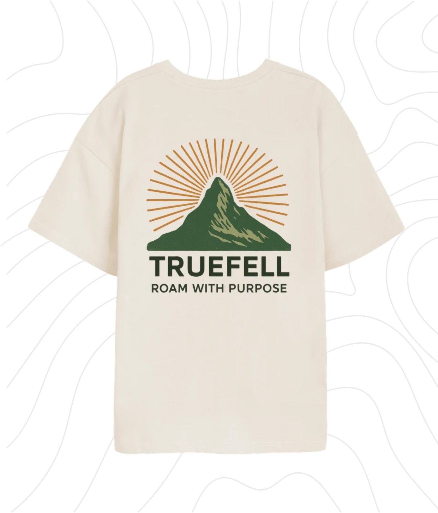 Sunburst Oversized T-Shirt