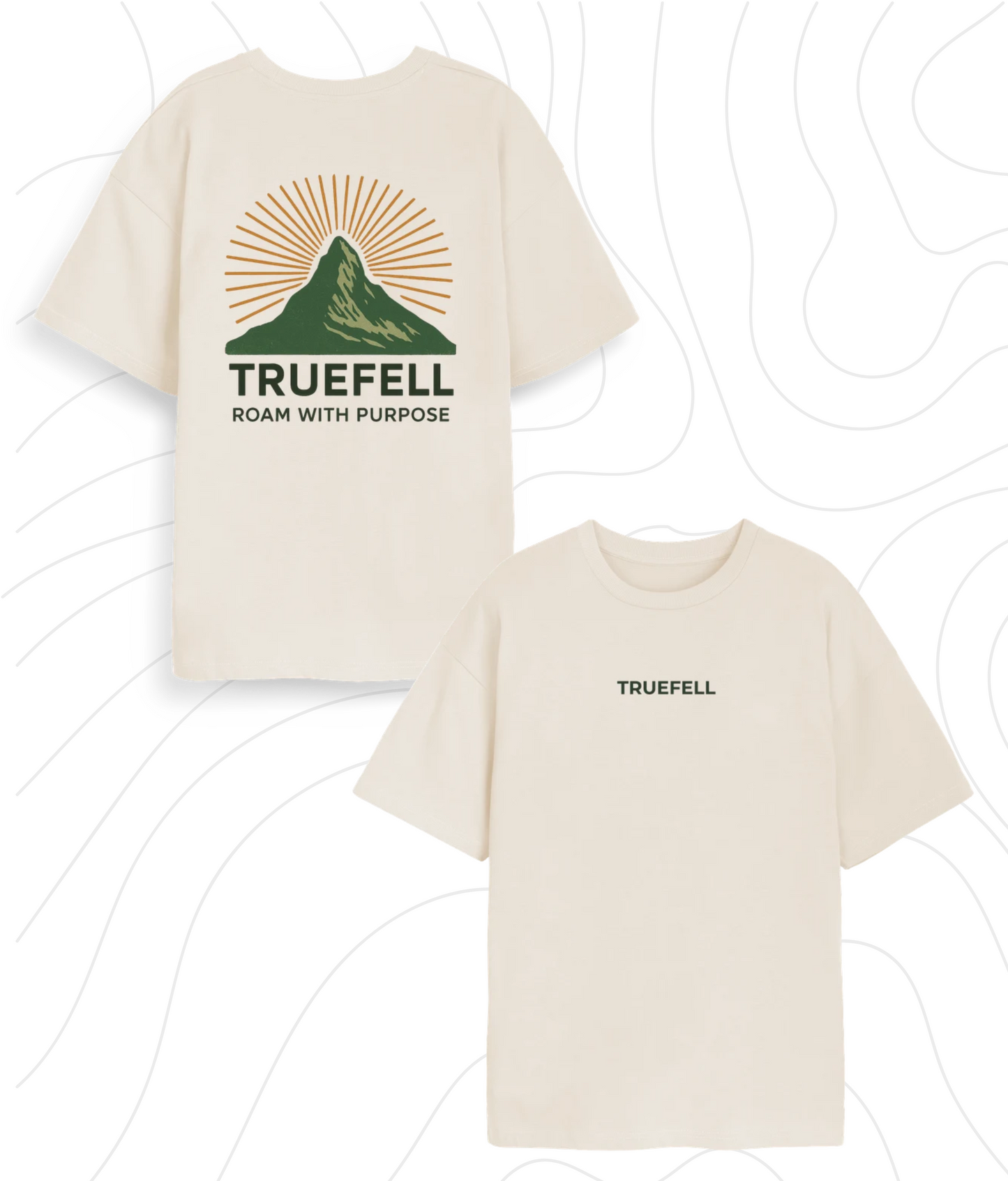 Sunburst Oversized T-Shirt